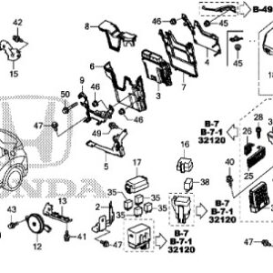 Honda Civic 2012-2016 Multi Block Fuse