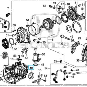 Honda CR-V 2014-2018 Rear Diff Driveshaft Oil Seal