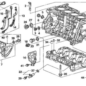 Honda Crankshaft Oil Seal (Transmission Side) - Various Models