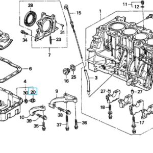 Honda CR-X DelSol Sump Plug