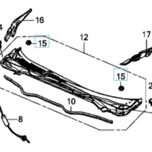 Honda Civic 2017-2021 Pop-Up Hood System Cover