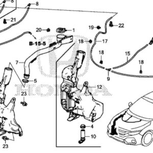 Honda Civic 2017-2021 Front Washer Motor