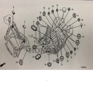Honda Civic 2012-2016 Bonnet Rubber Cushion