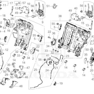 Honda CR-V 2013-2018 NSR Seat Lock