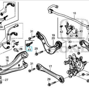 Honda Civic Type R 2017 ABS Sensor