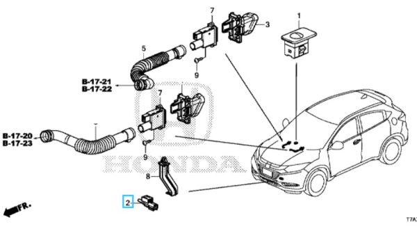 Honda HR-V 2016-2020 Ambient Sensor