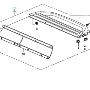 Honda Jazz 2009-2011 Parcel Shelf