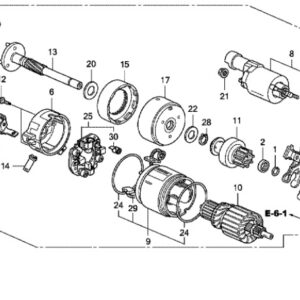 Honda Civic 2006-2011 CR-V 2007-2012 Starter Motor
