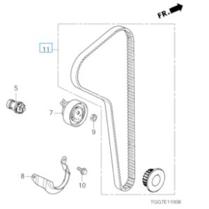 Honda Civic 2017-2021 Timing Belt