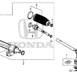 Honda E Track Rod End