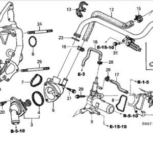 Honda CR-V 2002-2006 Water Pump