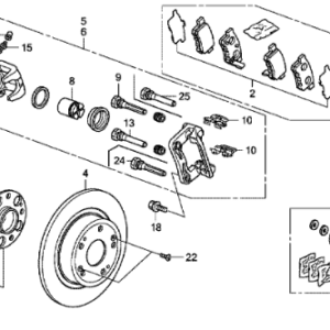 Honda Various Models- Wheel Stud