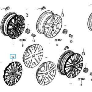 Honda Jazz 2011 Wheel Trim